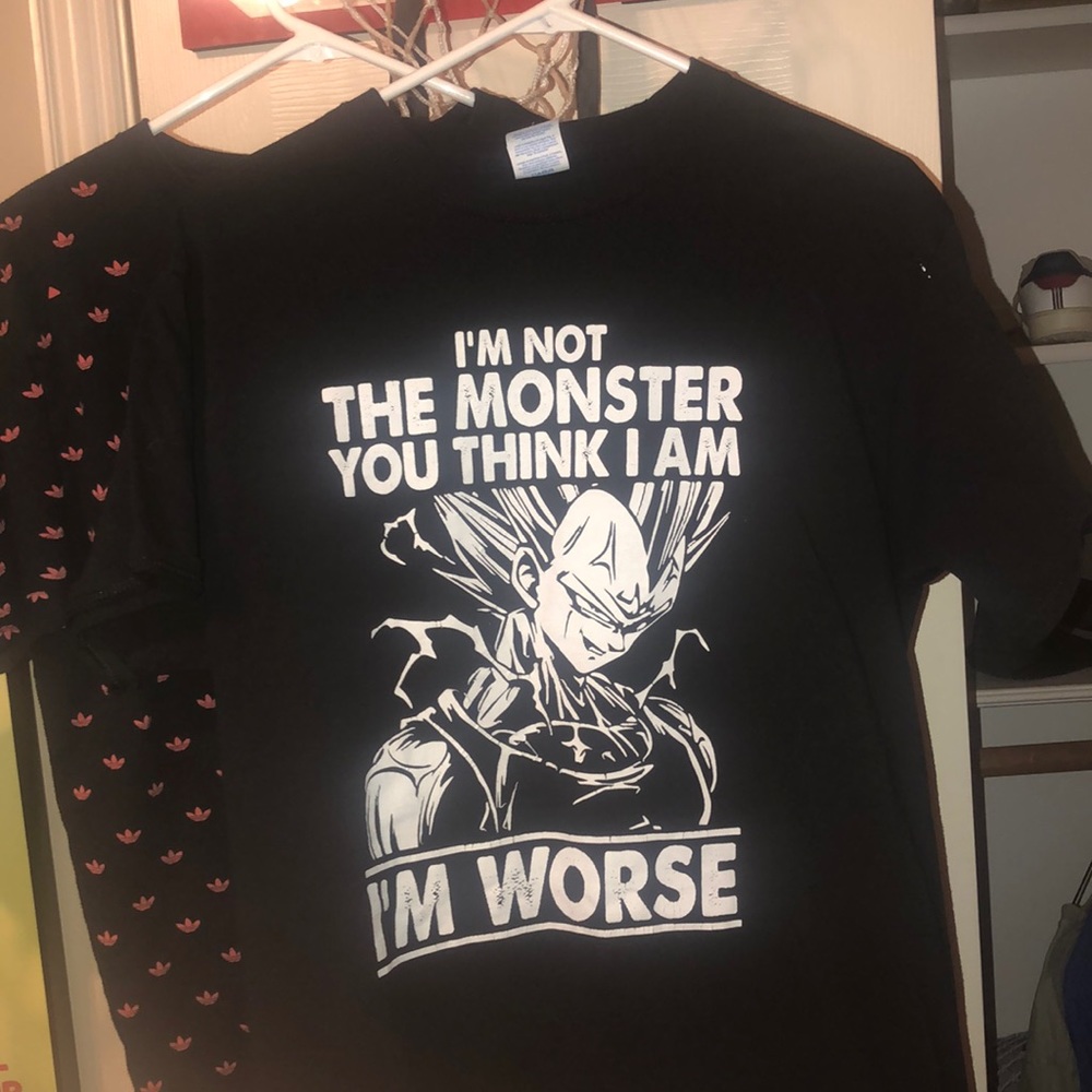 Dragon ball z vegeta shirt